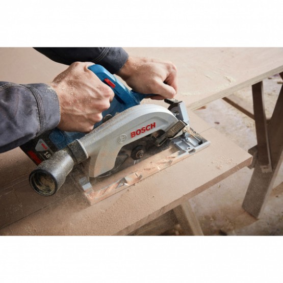 Акумулаторен циркуляр Bosch GKS 185-LI PROFESSIONAL, 18 V, 165 мм, без батерия и зарядно устройство