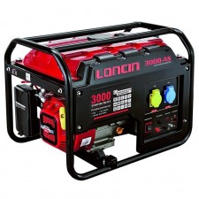 Бензинов монофазен генератор за ток LONCIN LC 3000-A, 2.5 kW, 15 л, AVR 