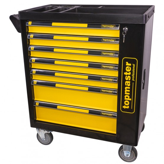 Количка за инструменти TopMaster, 7 чекмеджета
