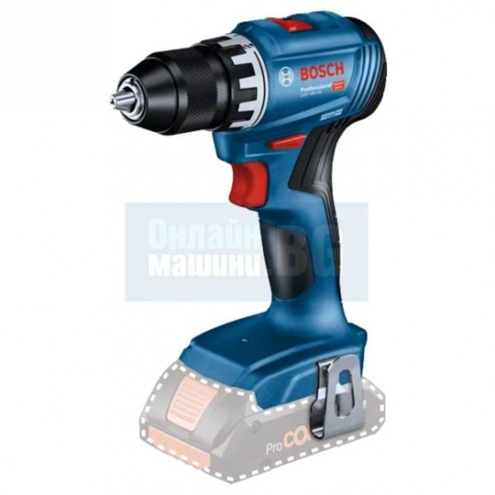 Комплект акумулаторни винтоверт GSR 18V-45 и перфоратор Bosch GBH 18V-22 0615V0003D, 18 V, 4 Ah, с батерии, зарядно и чанта + консумативи