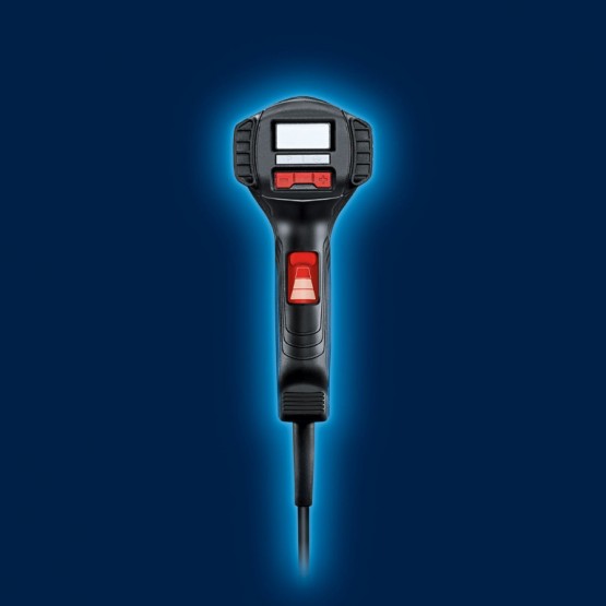 Пистолет за горещ въздух Bosch GHG 23-66 Professional, 2300 W, 50-650°, с 5 дюзи и куфар