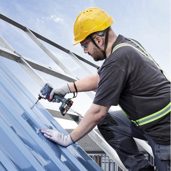 Акумулаторен ударен гайковерт Bosch GDR 18V-215 Solo, 18 V, 215 Nm, ¼", без батерия и зарядно