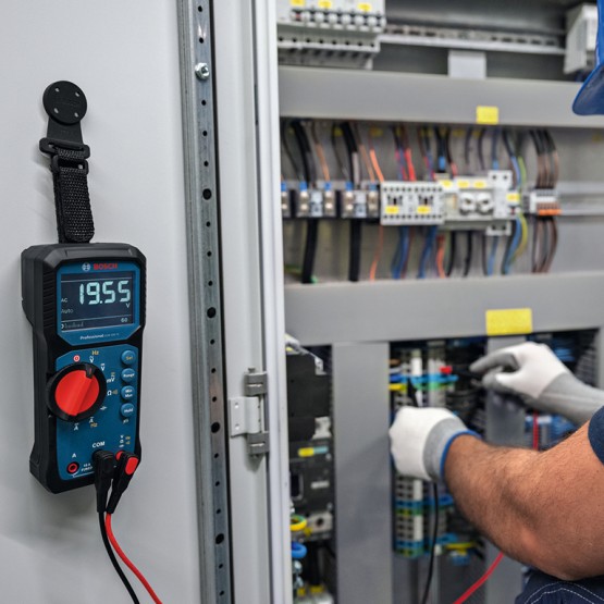 Магнитен държач за амперклещи и мултицети Bosch MH 1, за GFM, GMC, GDM