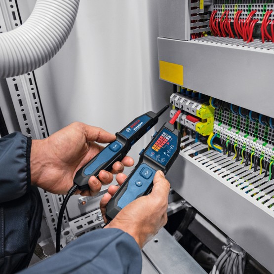 Безконтактен детектор за напрежение Bosch Uac, Udc, 12-1000 V, 12-1000 V, GVT 1000-15