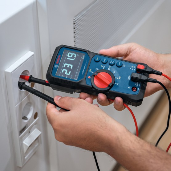 Дигитален мултицет Bosch GDM 600-15 Professional + MH1, 600 V