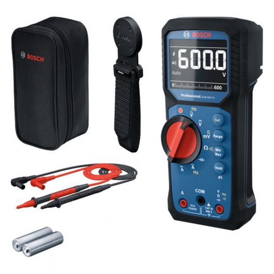 Дигитален мултицет Bosch GDM 600-15 Professional + MH1, 600 V