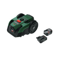 Акумулаторна косачка робот Bosch VISIMOW 18V-200, 18 V, 5 Ah, 18 см, 200 м², с батерия и зарядно