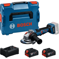 Акумулаторен ъглошлайф Bosch GWS 18V-11 PS, 18V, 5 Ah, 125 мм, с батерии и зарядно 
