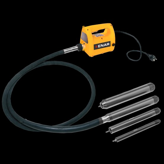 Иглен вибратор за бетон ENAR AVMU, 2.3kW + гъвкав вал /3, 4 или 5 метра/ и игла /40 или 48мм/ по избор