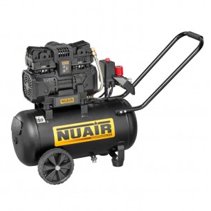 Електрически безшумен безмаслен компресор NUAIR 1.5 к.с., 24 л, 160 л/мин, 8 bar, Siltek TB 24 Електрически безшумен безмаслен компресор NUAIR 1.5 к.с., 24 л, 160 л/мин, 8 bar, Siltek TB 24