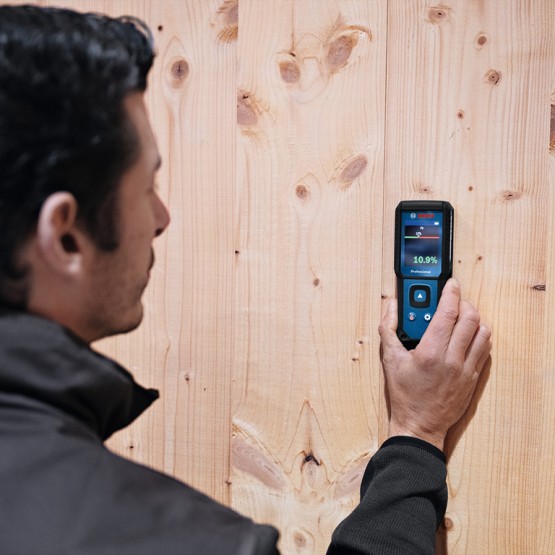 Влагомер за дърво и строителни материали Bosch 0-30 мм, GMM 1-15