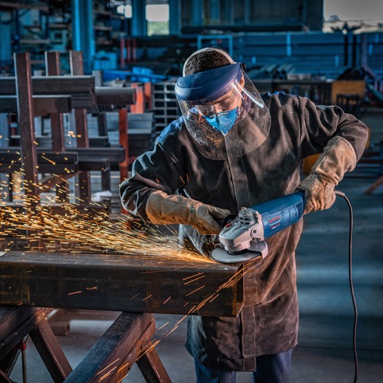 Електрически ъглошлайф Bosch GWS 2200-180 Soft Start, 2200 W, 180 мм