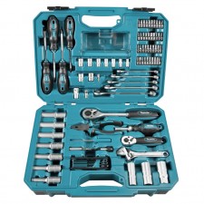 Гедоре комплект Makita E-08458, 1/2", 1/4"-3/8", 87 части