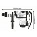 Перфоратор BOSCH Professional GBH 8-45 DV , 1500 W, SDS-max, 12.5 J 0611265000