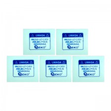 Комплект външни предпазни стъкла за маска GEKO G01884, 110x90 мм, 5 броя