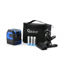 Лазерен нивелир GEKO G03302, 20 м, с 3 батерии х 1.5 V AA (LR6)