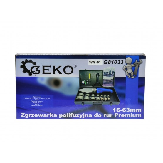 Поялник за полипропилен GEKO G81033, 1500 W, 16-63 мм