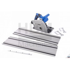 Потапящ ръчен циркуляр с линеал и стяги 2x 700mm HBM 9436 /1200 W, Ø 165 mm/ с регулиране на оборотите