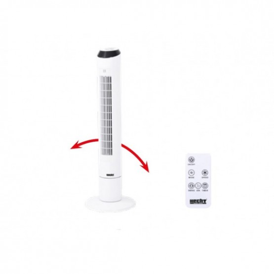 Колонен вентилатор с йонизираща функция HECHT 3739, 60 W, 99 см