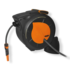 Стенна макара за маркуч Hecht 08666, 1/2 '', 20 м