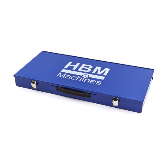 Комплект метчици и плашки HBM 6180, M3-M20, 56 части