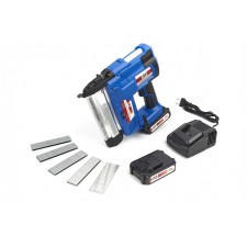 Професионален акумулаторен такер HBM 9918, 18 V, 2.0 Ah, с 2 батерии и зарядно