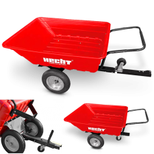 Ремарке HECHT 53080, за трактори и косачки, 300 кг, 150x93.5x74.5 см