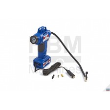Мобилен компресор HBM 8858, 12 V, 11 бара, с LED осветление