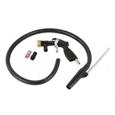 Пясъкоструен пистолет GEKO / 10 bar, к-кт с 2 дюзи + маркуч /