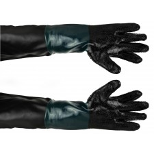 Гумени ръкавици за работа с пясъкоструйка Geko G02028