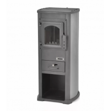 Печка тип камина HECHT Vervis, 5-7 kW, димоотвод Ф 120 мм