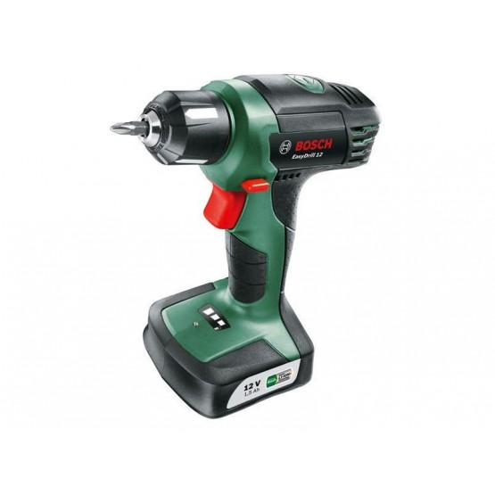 Акумулаторен пробивен винтоверт Bosch EasyDrill 12 /12 V, 1,5 Ah/ + чанта