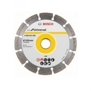 Диамантен диск за сухо и мокро рязане Bosch Eco Universal, 150х22.23 мм