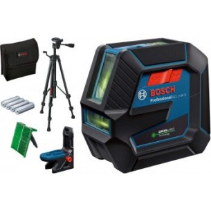 Комбиниран лазерен нивелир Bosch GCL 2-50 G Professional, до 50 м, статив BT 150