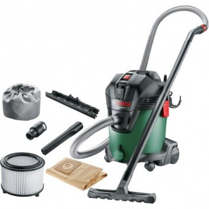 Прахосмукачка за мокро и сухо почистване Bosch Advanced Vac 20, 1200 W, 260 mbar, 20 л