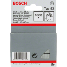 Скоби тип 53 Bosch, 11.4x0.74x8 мм, 1000 броя