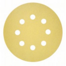 Универсалнa шкуркa за ексцентършлайф Bosch C450, G180, 125 мм, 8 отвора, 50 бр