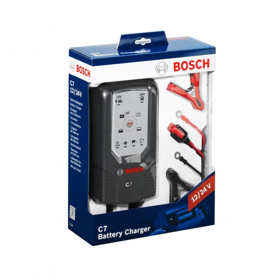 Зарядно устройство за акумулатори Bosch C7, 230 V, 3.5 A /7 A