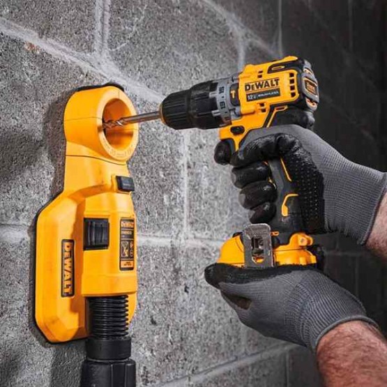 Акумулаторен ударен винтоверт без батерии и зарядно устройство DEWALT DCD706N 12 V 25.5-57.5 Nm