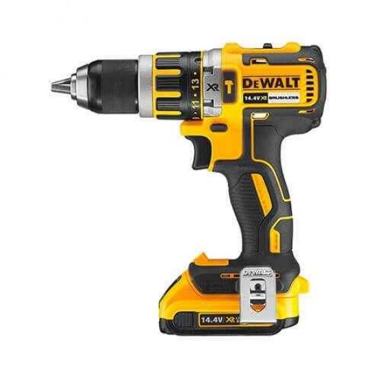 Акумулаторна ударна бормашина DEWALT DCD737D2 14.4 V 2х2 Ah 57 Nm