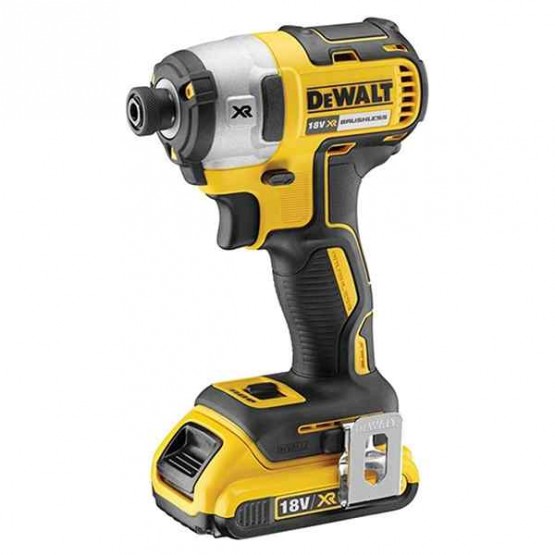 Акумулаторен ударен винтоверт 18 V 2х2 Ah 205 Nm DEWALT DCF887D2 