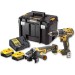 Комплект акумулаторни инструменти 18 V 5 Ah 27-70 Nm ф125 мм DEWALT DCK2080P2T 