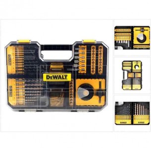 Комплект накрайници, битове и свредла 100 части DEWALT DT71569 