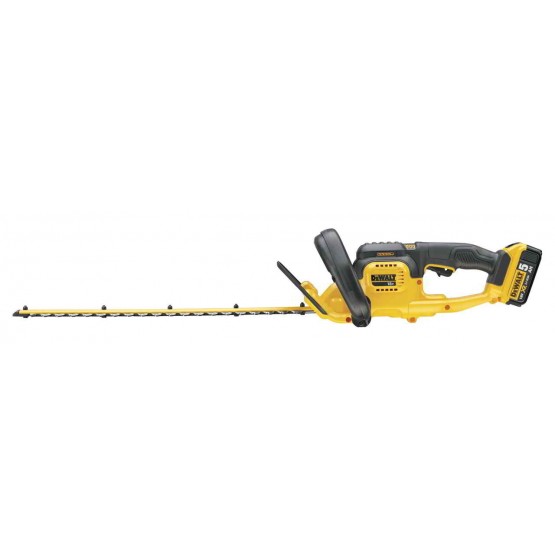 Акумулаторен храсторез Dewalt DCM563P1 18 V , 5 Ач батерия, зарядно устройство