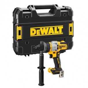 Акумулаторна БЕЗЧЕТКОВА 3-СКОРОСТНА ударна бормашина Dewalt DCD999NT 18 V, 54 V + куфар