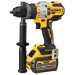 Акумулаторна БЕЗЧЕТКОВА 3-СКОРОСТНА ударна бормашина Dewalt DCD999T1 18 V, 1 батерия FLEXVOLT 6 Ah, куфар