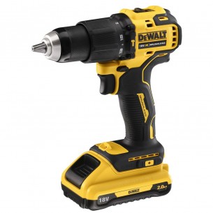 Акумулаторна УДАРНА БЕЗЧЕТКОВА бормашина Dewalt DCD709D2T 18 V, 2 батерии х 2.0 Ач, куфар TSTAK