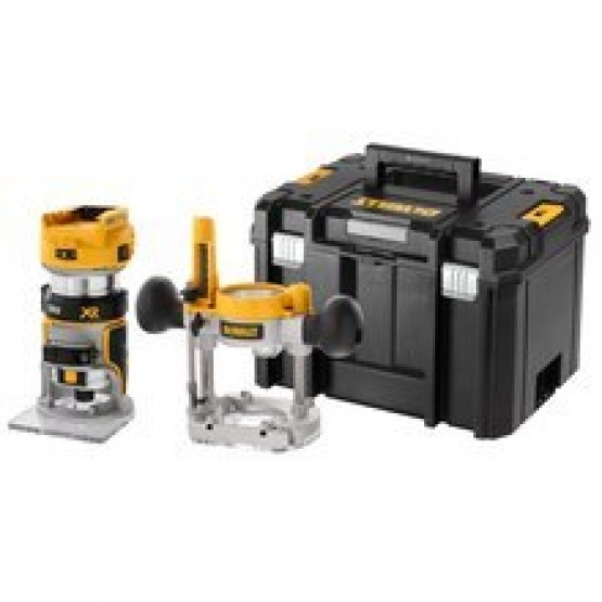 Фреза акумулаторна безчеткова комбинирана Dewalt DCW604NT 18 V /без зарядно устройство и батерия/