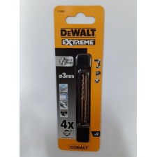 Кобалтово свредло Dewalt DT4902 3 мм - 2 броя