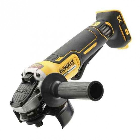 Акумулаторен ъглошлайф DEWALT DCG406N, 18 V, ф125 мм, без батерии и зарядно устройство